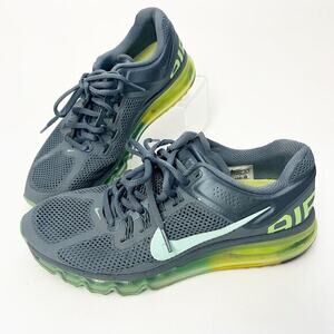 Nike Womens Air Max Plus 2013 555363-437 Gray‎ Running Shoes Sneakers Size 9.5